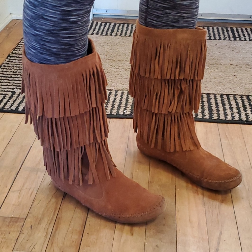 Fringe Boots